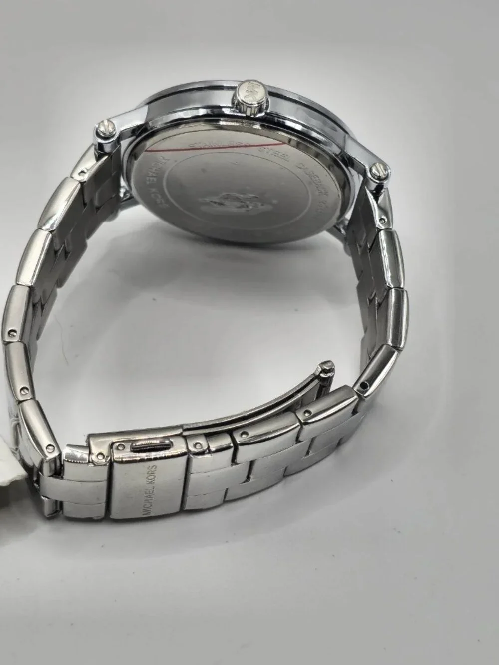 Michael Kors Corey Women's Silver-Tone Watch MKO1050 38mm